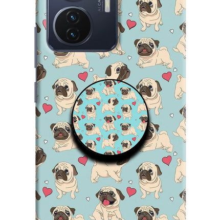 Pug Dog Vivo T1 44W Pop Case by Casekaro