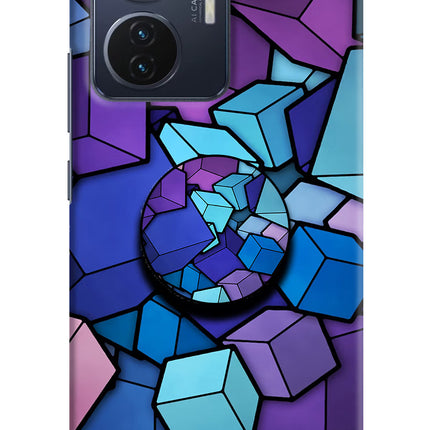Cubic Abstract Vivo T1 44W Pop Case by Casekaro