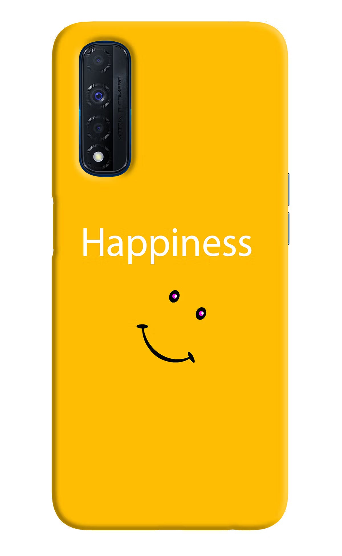 Happiness With Smiley Realme Narzo 30 4G Back Cover