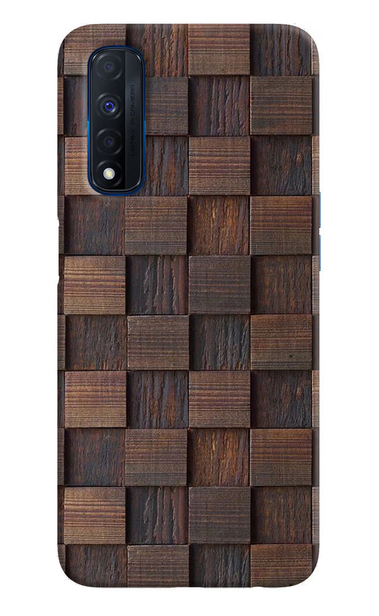 Wooden Cube Design Realme Narzo 30 4G Back Cover