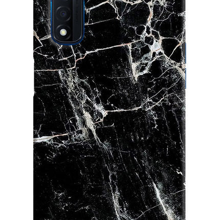 Black Marble Texture Realme Narzo 30 4G Back Cover