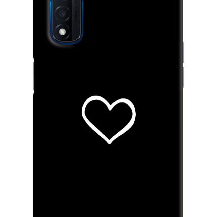 Heart Realme Narzo 30 4G Back Cover