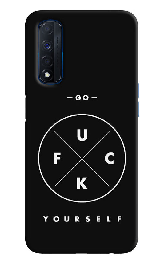 Go Fuck Yourself Realme Narzo 30 4G Back Cover