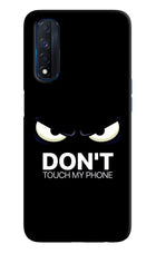 Don'T Touch My Phone Realme Narzo 30 4G Back Cover