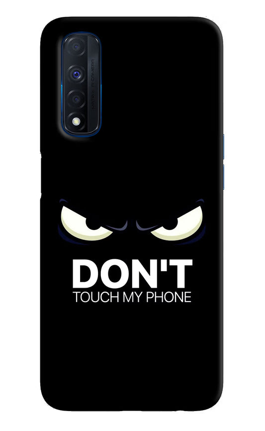 Don'T Touch My Phone Realme Narzo 30 4G Back Cover