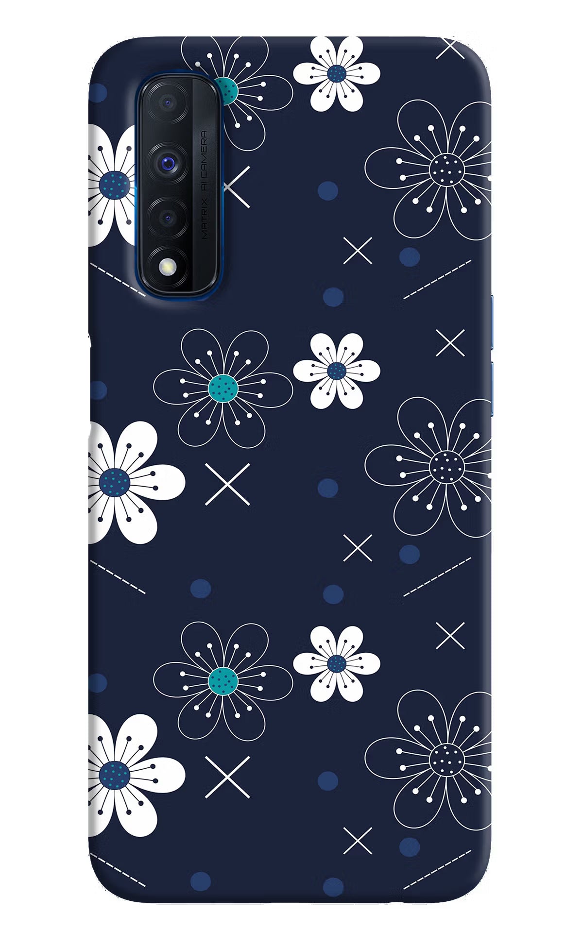 Flowers Realme Narzo 30 4G Back Cover
