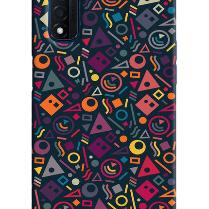 Geometric Abstract Realme Narzo 30 4G Back Cover
