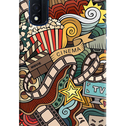 Cinema Abstract Realme Narzo 30 4G Back Cover