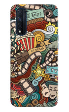 Cinema Abstract Realme Narzo 30 4G Back Cover