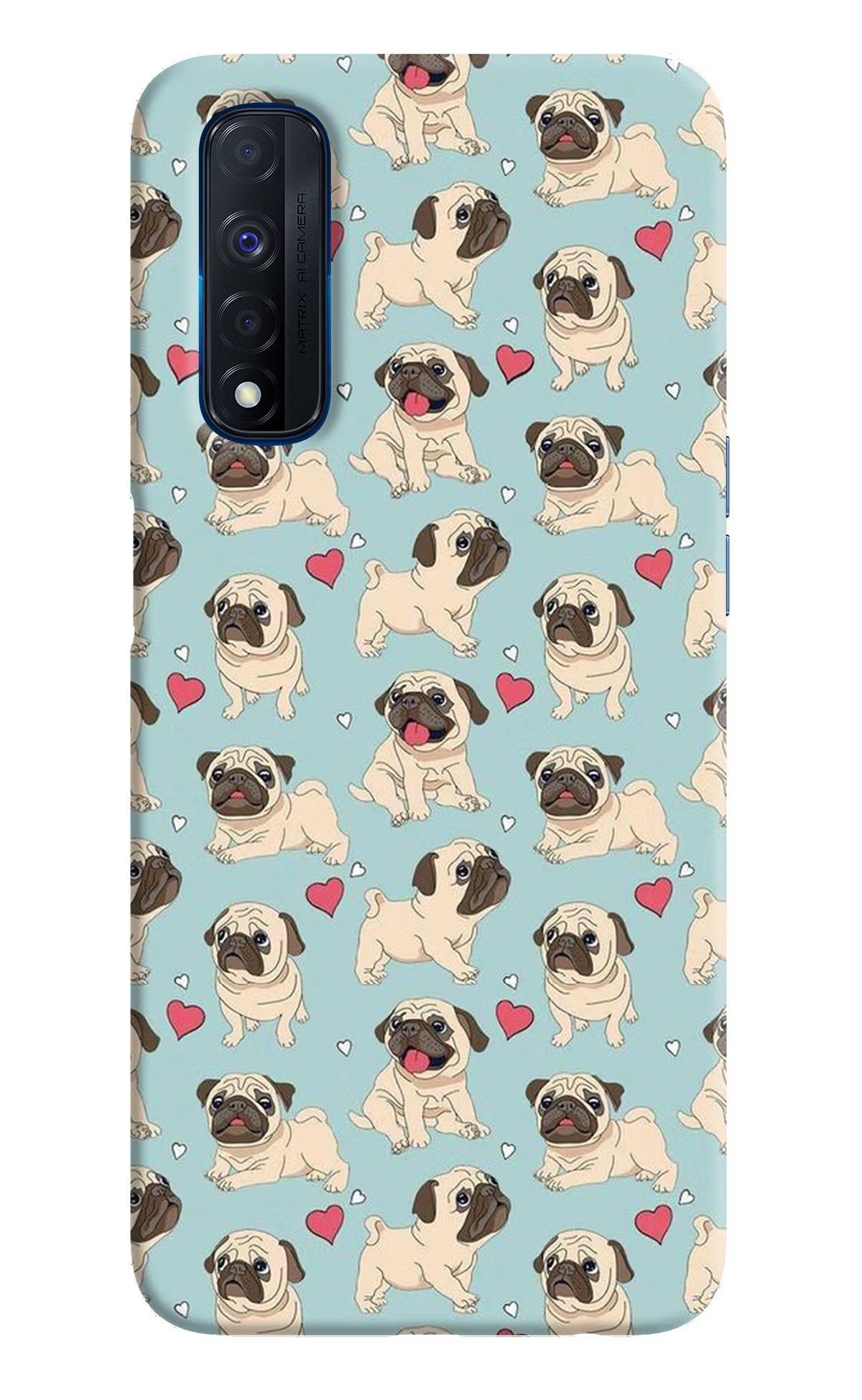 Pug Dog Realme Narzo 30 4G Back Cover
