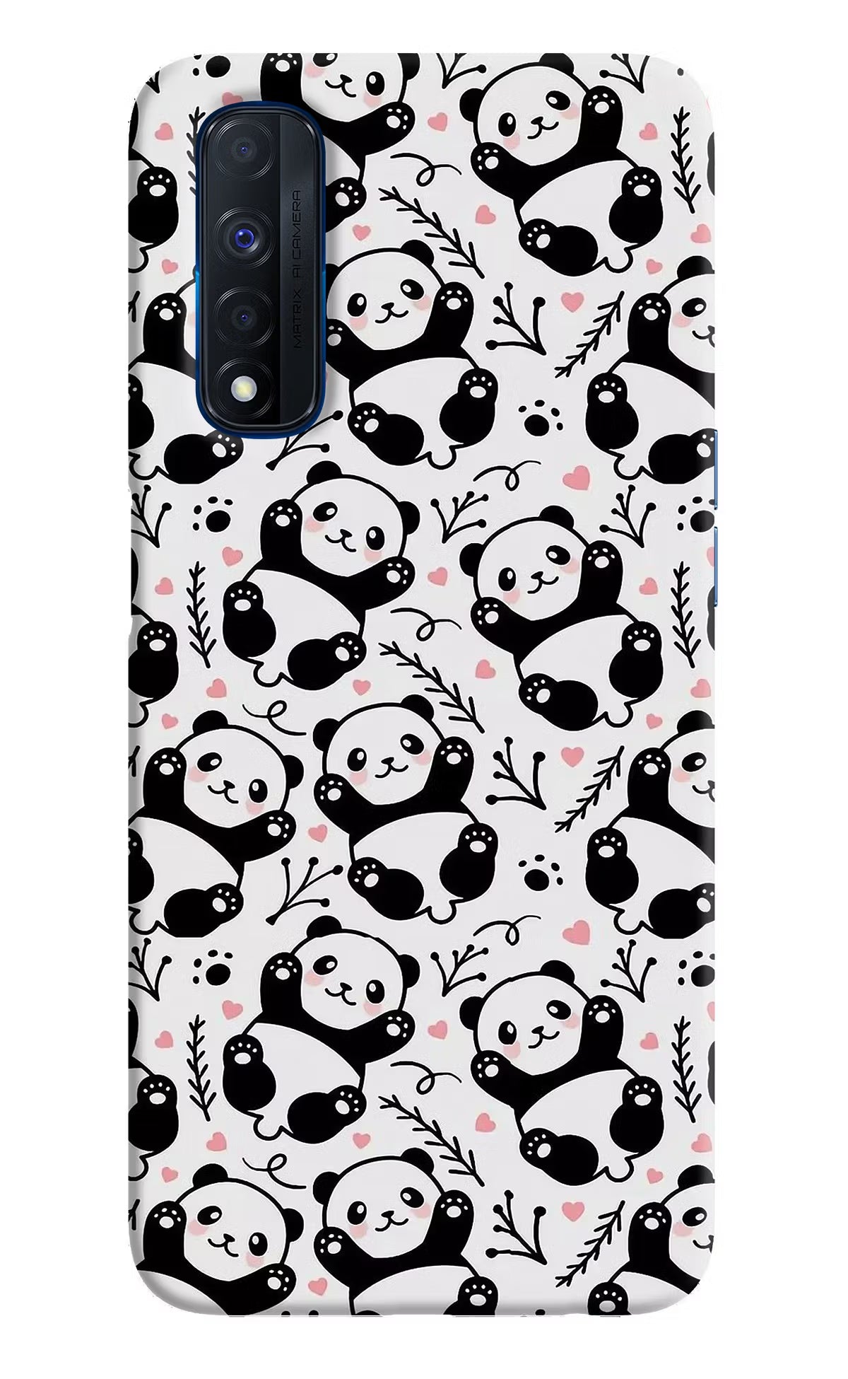 Cute Panda Realme Narzo 30 4G Back Cover