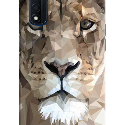 Lion Art Realme Narzo 30 4G Back Cover