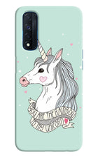 Unicorn Wallpaper Realme Narzo 30 4G Back Cover