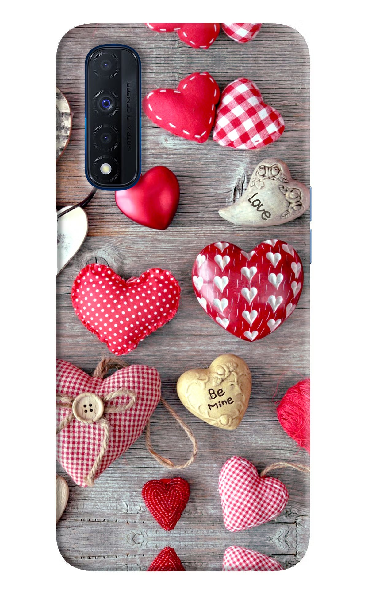 Love Wallpaper Realme Narzo 30 4G Back Cover