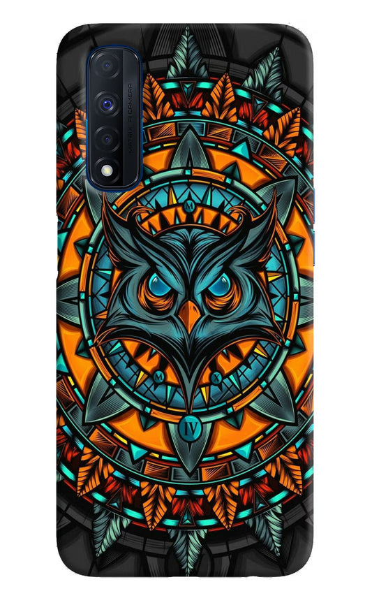 Angry Owl Art Realme Narzo 30 4G Back Cover