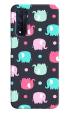 Elephants Realme Narzo 30 4G Back Cover