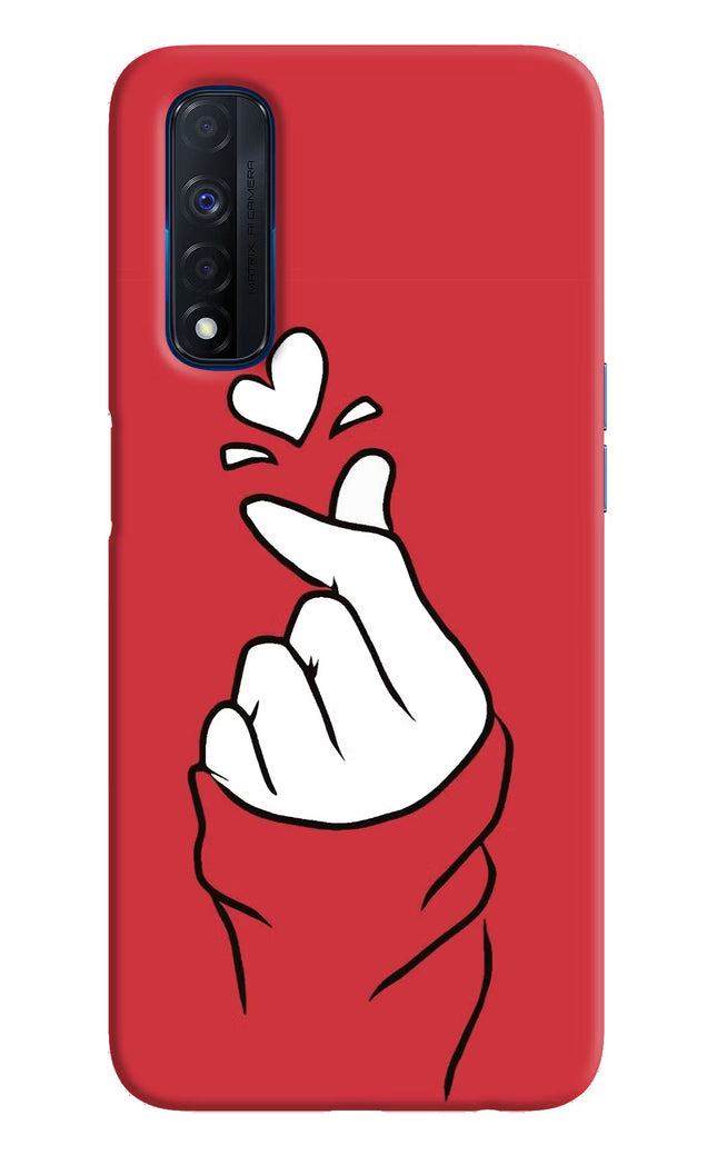 Korean Love Sign Realme Narzo 30 4G Back Cover