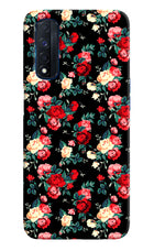 Rose Pattern Realme Narzo 30 4G Back Cover