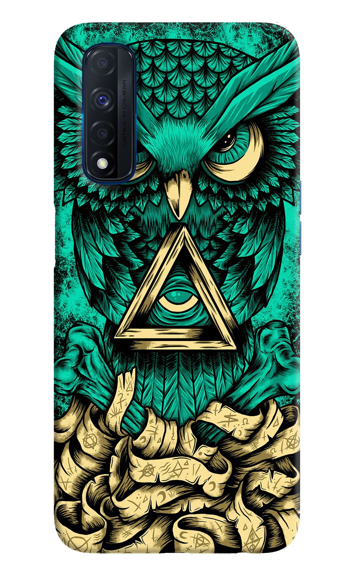 Green Owl Realme Narzo 30 4G Back Cover