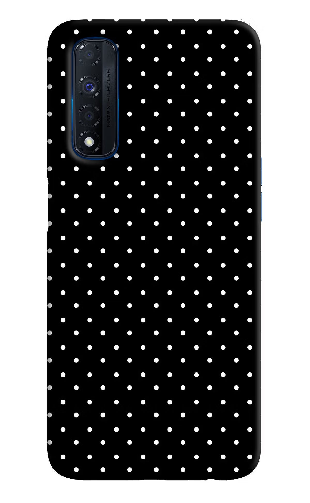 White Dots Realme Narzo 30 4G Back Cover