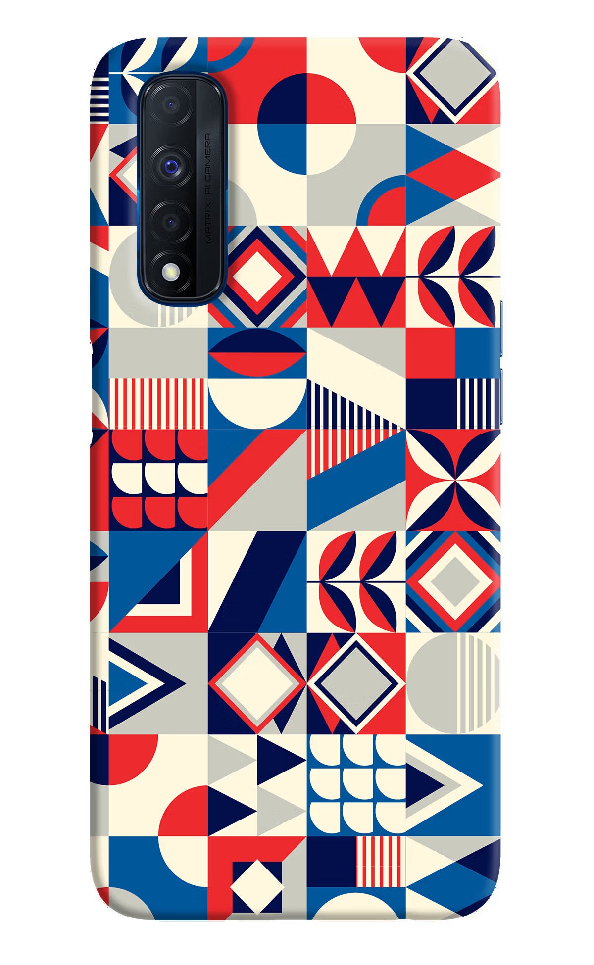 Colorful Pattern Realme Narzo 30 4G Back Cover