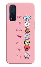 BTS names Realme Narzo 30 4G Back Cover