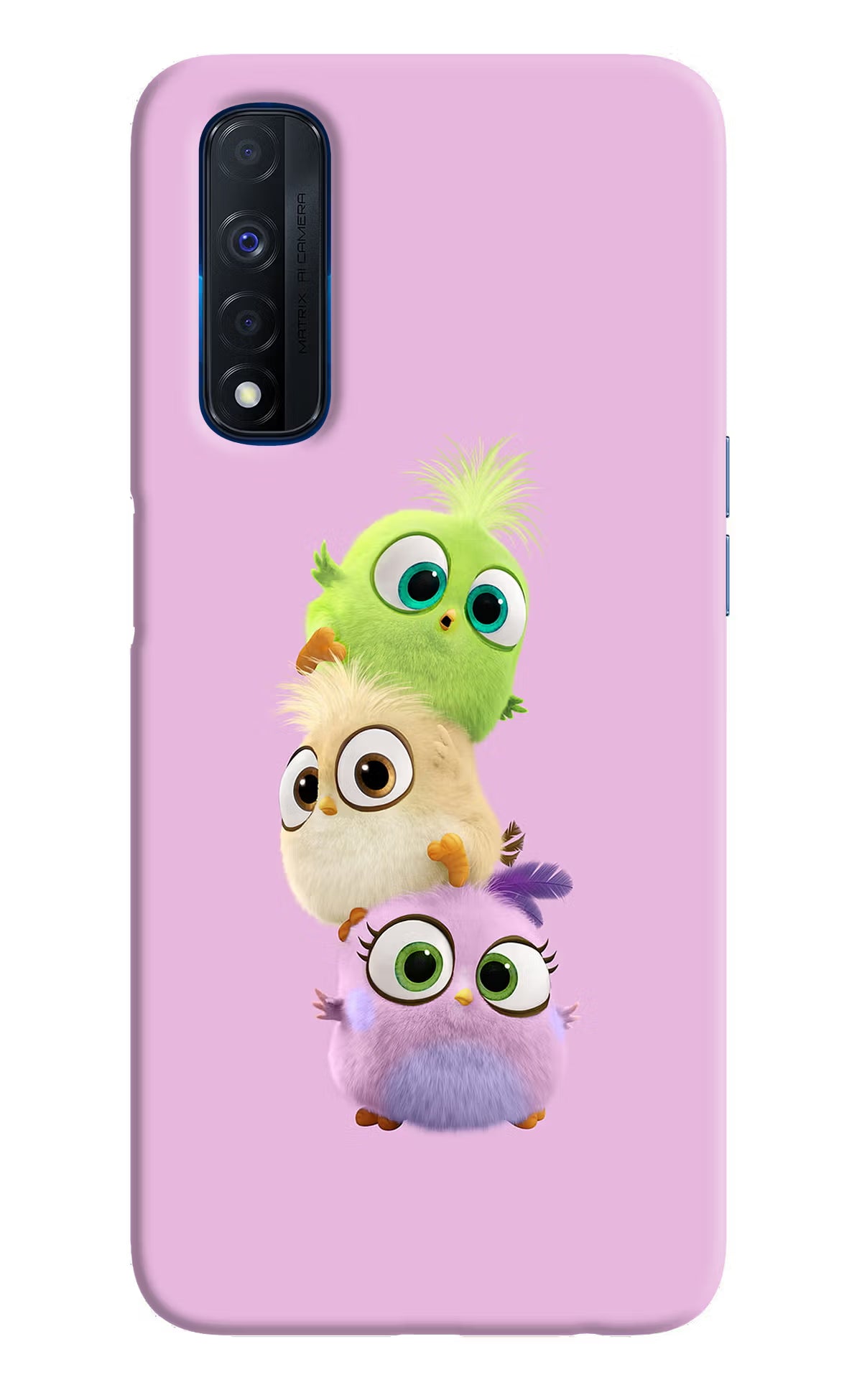 Cute Little Birds Realme Narzo 30 4G Back Cover