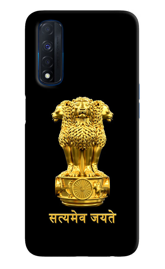 Satyamev Jayate Golden Realme Narzo 30 4G Back Cover