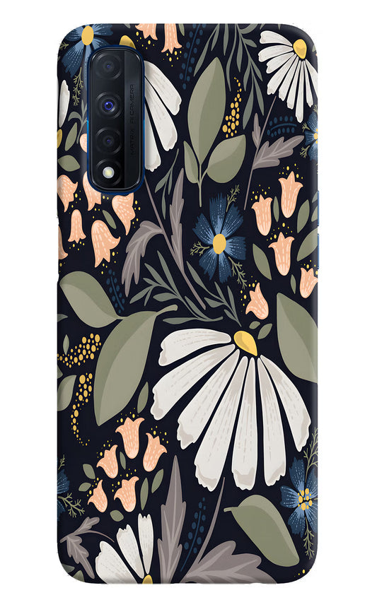 Flowers Art Realme Narzo 30 4G Back Cover