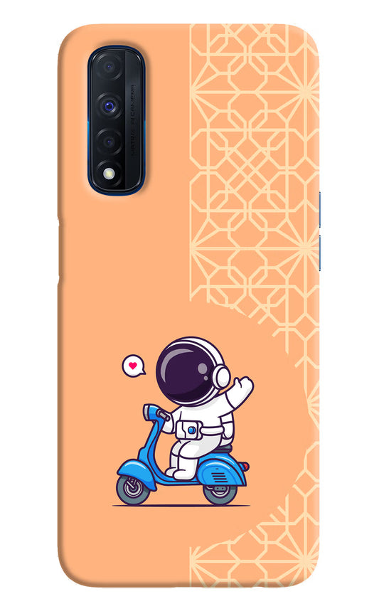 Cute Astronaut Riding Realme Narzo 30 4G Back Cover
