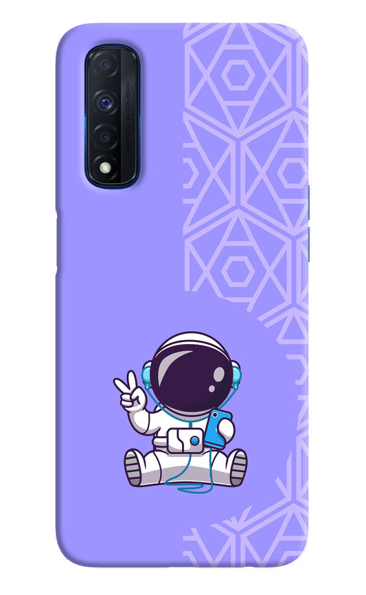 Cute Astronaut Chilling Realme Narzo 30 4G Back Cover