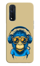 Monkey Headphone Realme Narzo 30 4G Back Cover