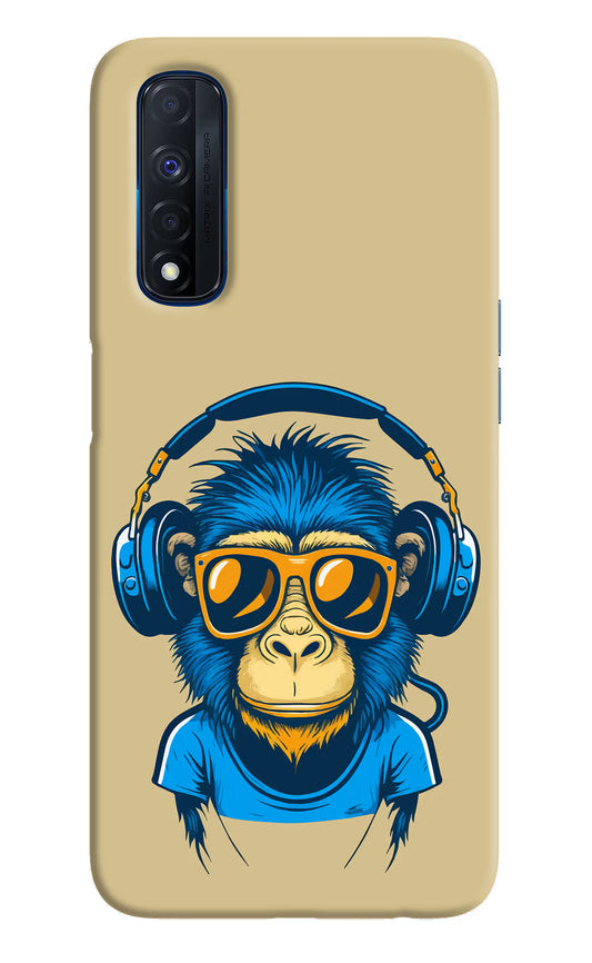 Monkey Headphone Realme Narzo 30 4G Back Cover