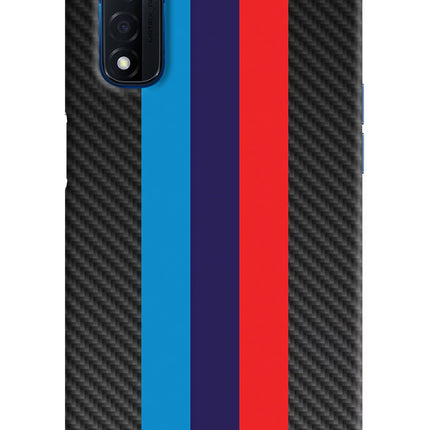 BMW Stripes Pattern Realme Narzo 30 4G Back Cover