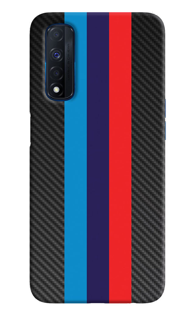 BMW Stripes Pattern Realme Narzo 30 4G Back Cover