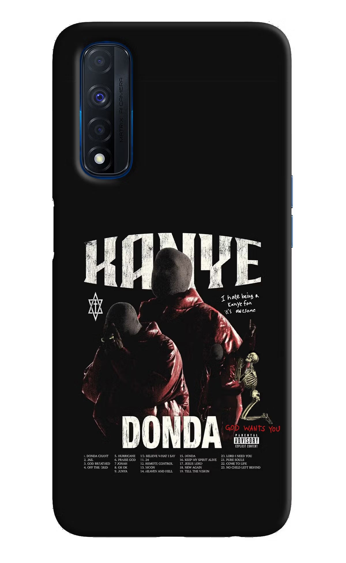 Donda Kanye West Realme Narzo 30 4G Back Cover