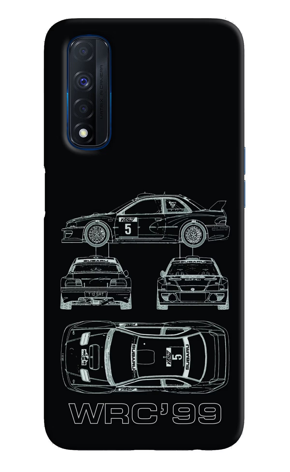 WRC'99 Realme Narzo 30 4G Back Cover