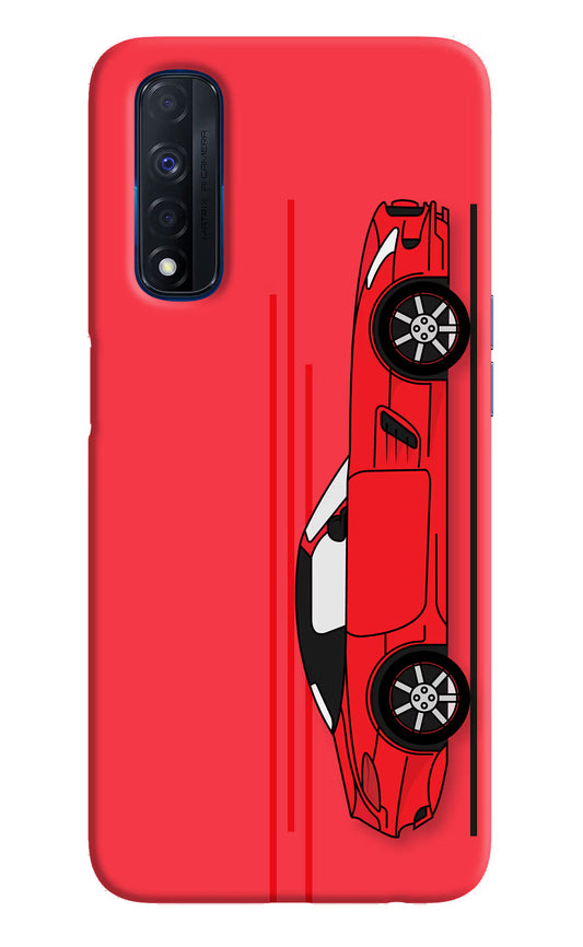 Red Velocity Realme Narzo 30 4G Back Cover