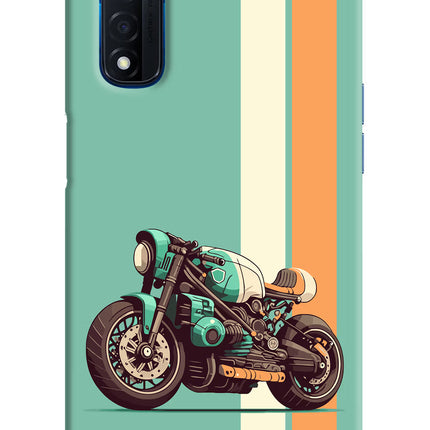 Striped Moto Drift Realme Narzo 30 4G Back Cover