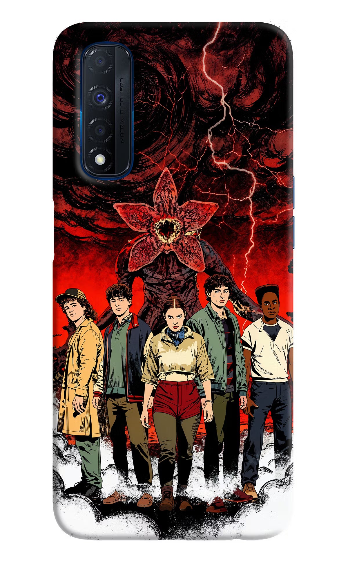 Ordinary Things Characters Realme Narzo 30 4G Hard Case Back Cover by Casekaro