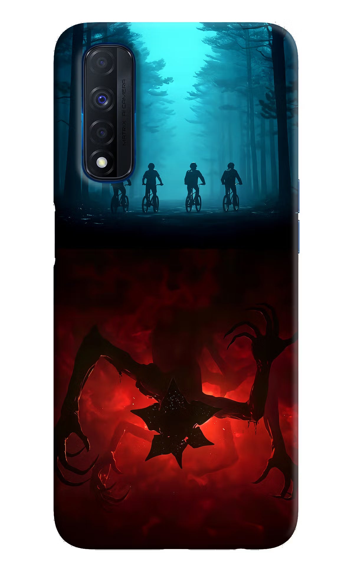 Ordinary Things Downside Up Realme Narzo 30 4G Hard Case Back Cover by Casekaro