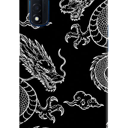 Twin Dragons Realme Narzo 30 4G Hard Case Back Cover by Casekaro