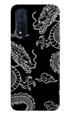 Twin Dragons Realme Narzo 30 4G Hard Case Back Cover by Casekaro