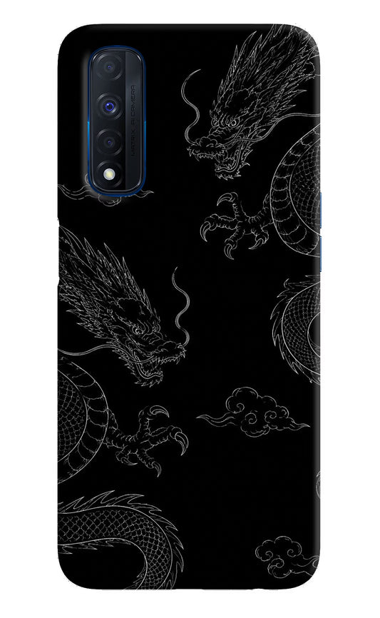 Twin Dragons Realme Narzo 30 4G Hard Case Back Cover by Casekaro