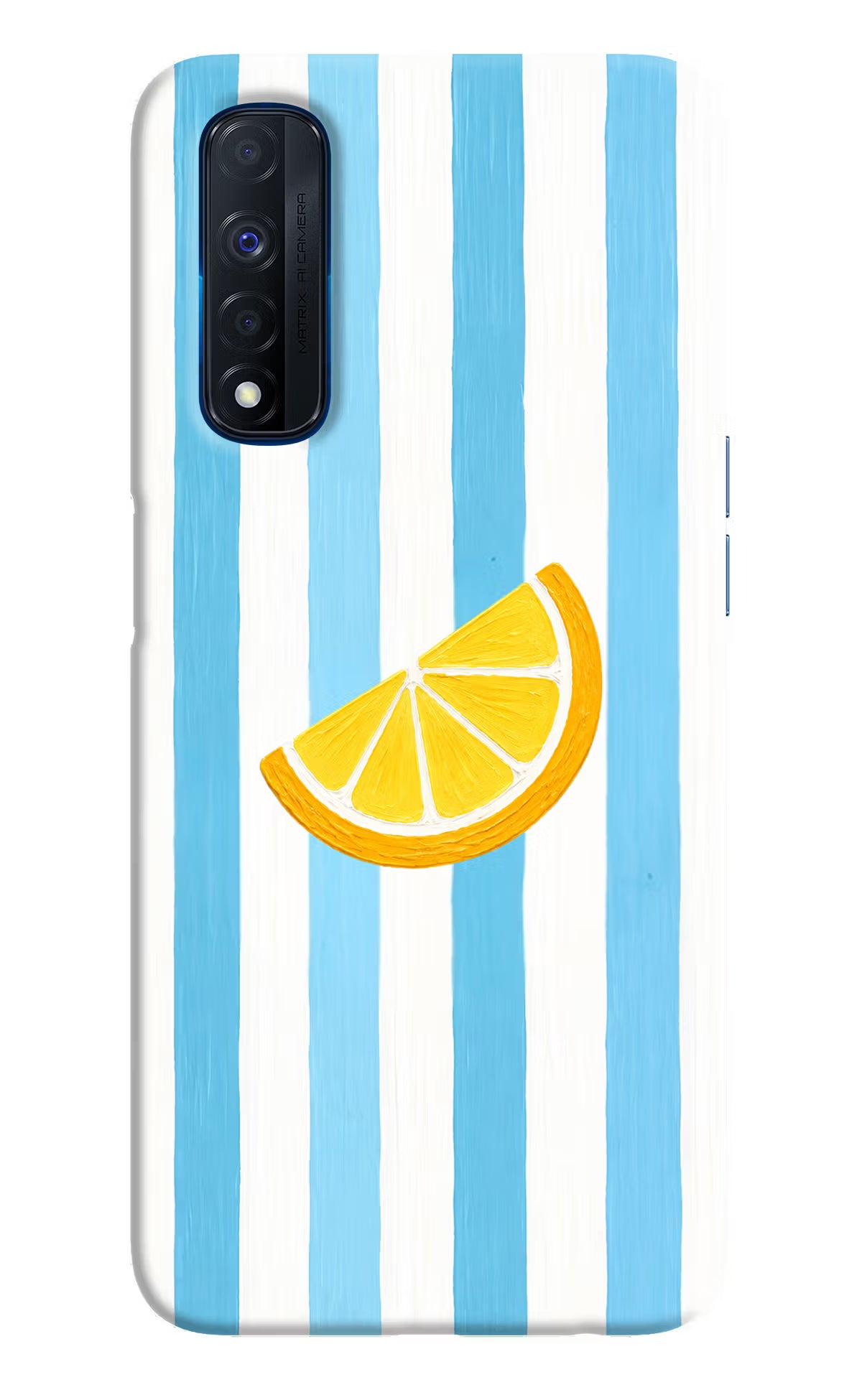 Summer Lemon Realme Narzo 30 4G Hard Case Back Cover by Casekaro