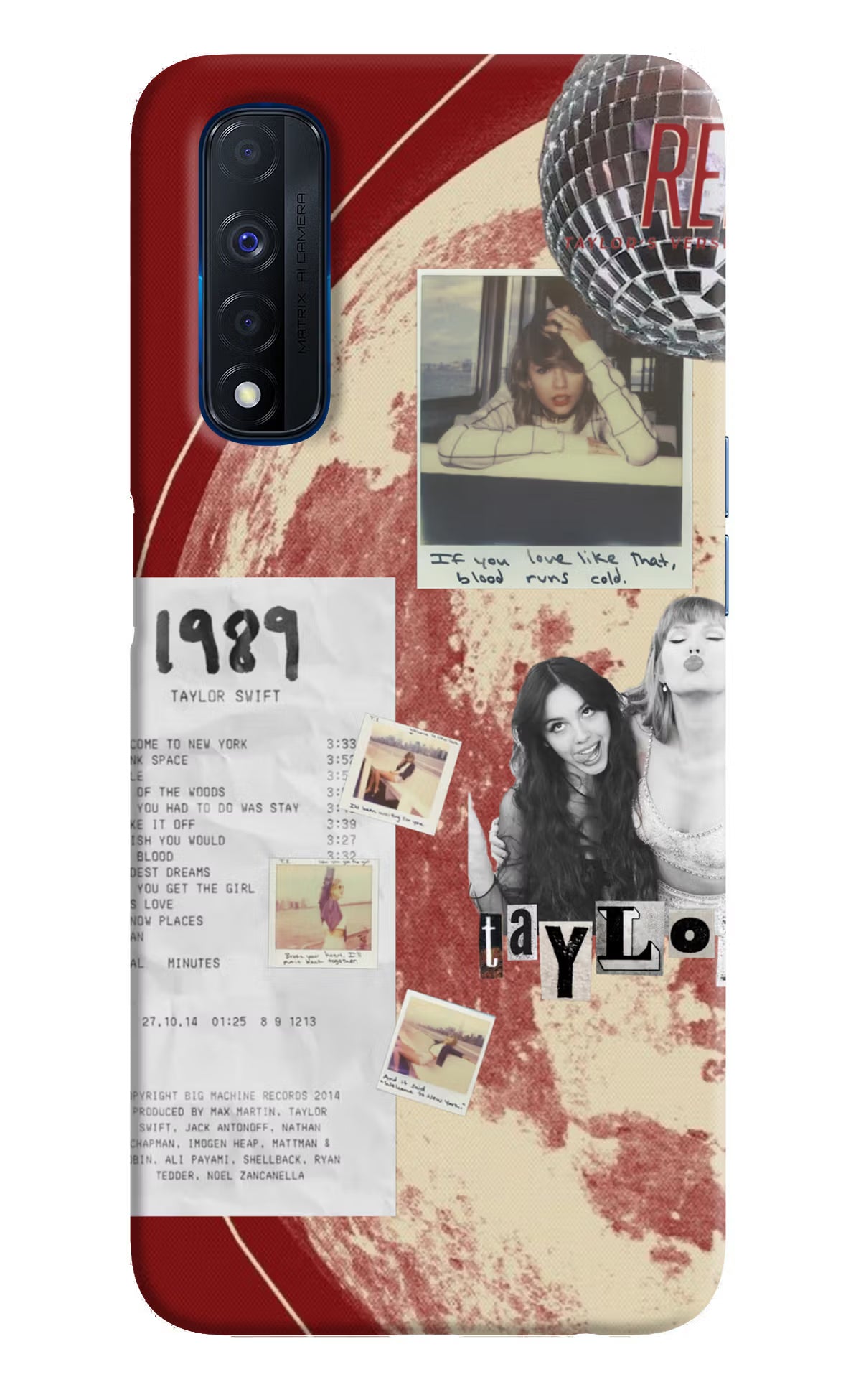 Taylor Swift Realme Narzo 30 4G Back Cover
