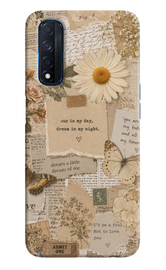 Vintage case Realme Narzo 30 4G Back Cover