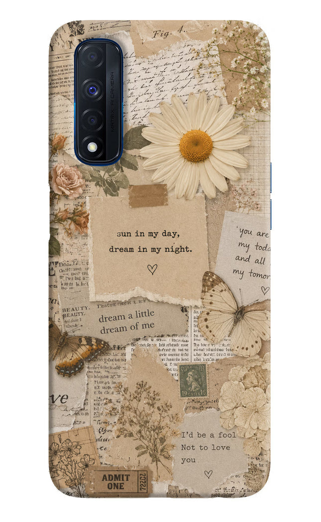 Vintage case Realme Narzo 30 4G Hard Case Back Cover by Casekaro