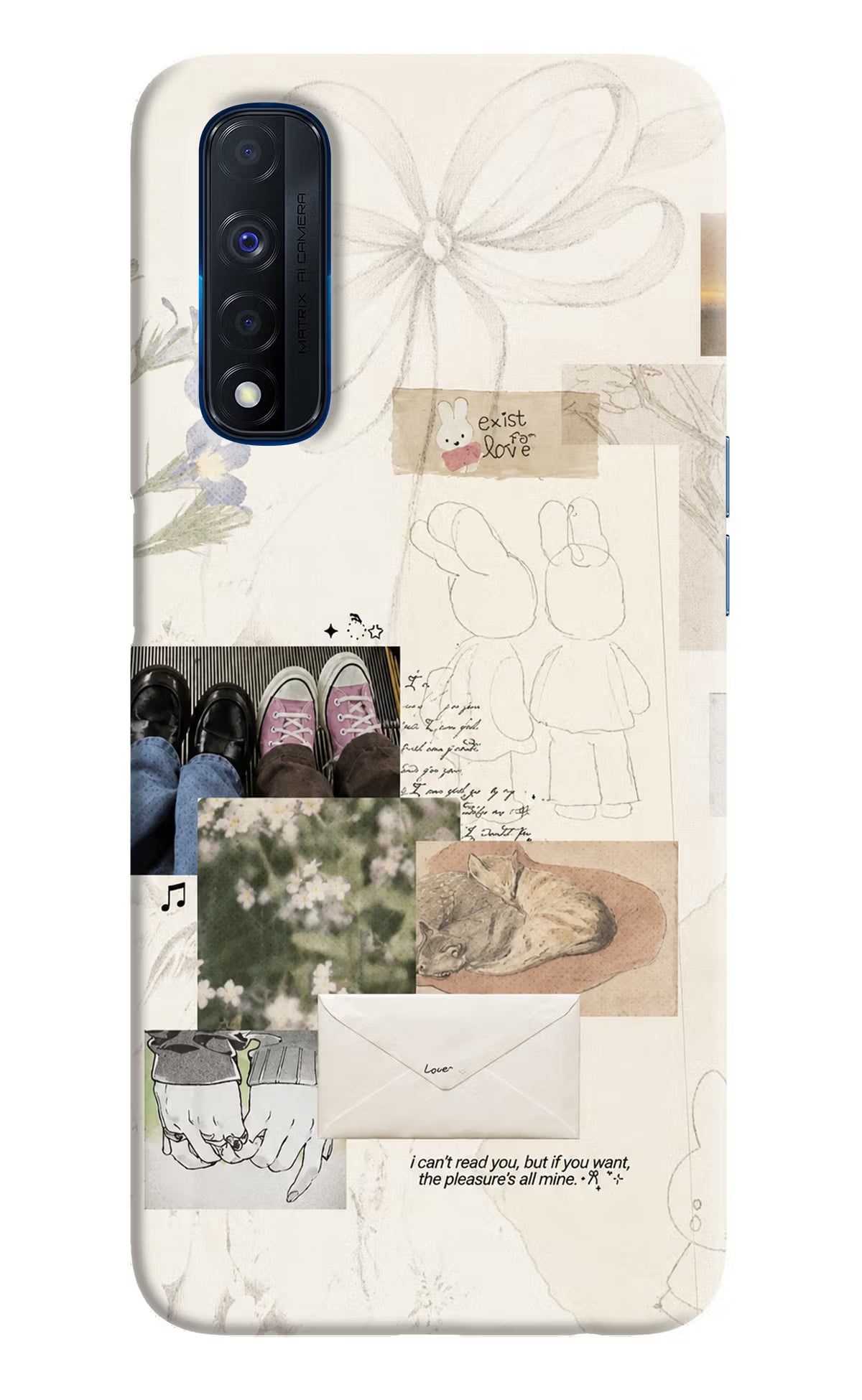 Soft Aesthetic Realme Narzo 30 4G Back Cover