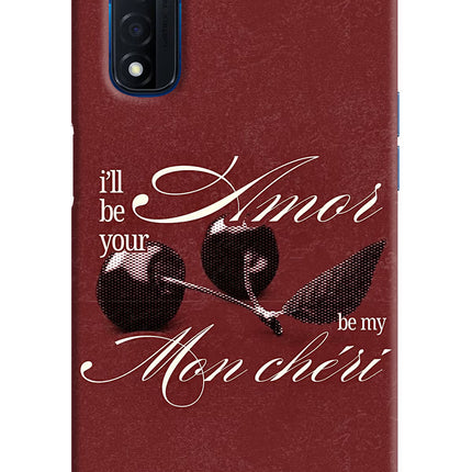 Velvet Cherry Realme Narzo 30 4G Hard Case Back Cover by Casekaro